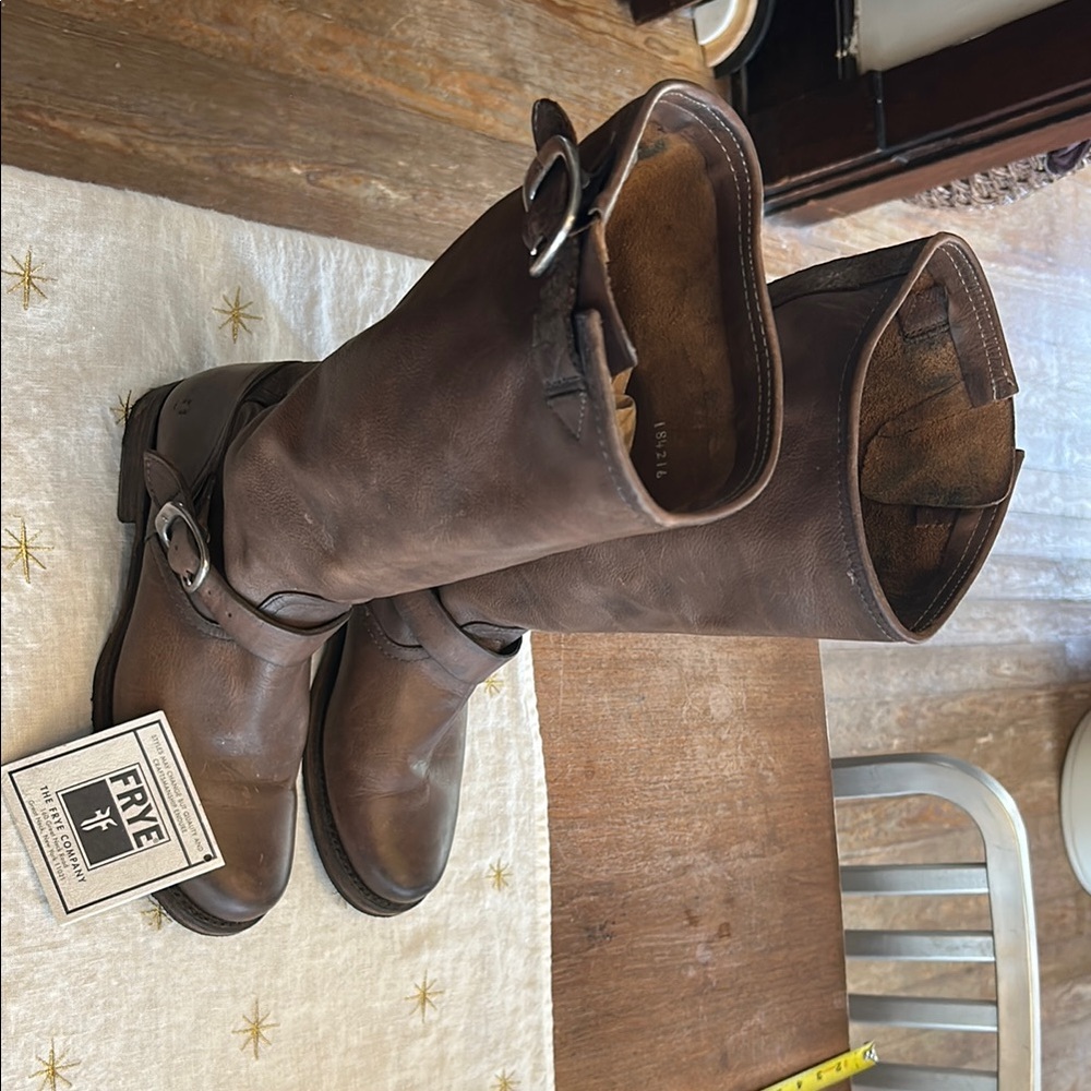 Frye Brown Leather Chukka Boots